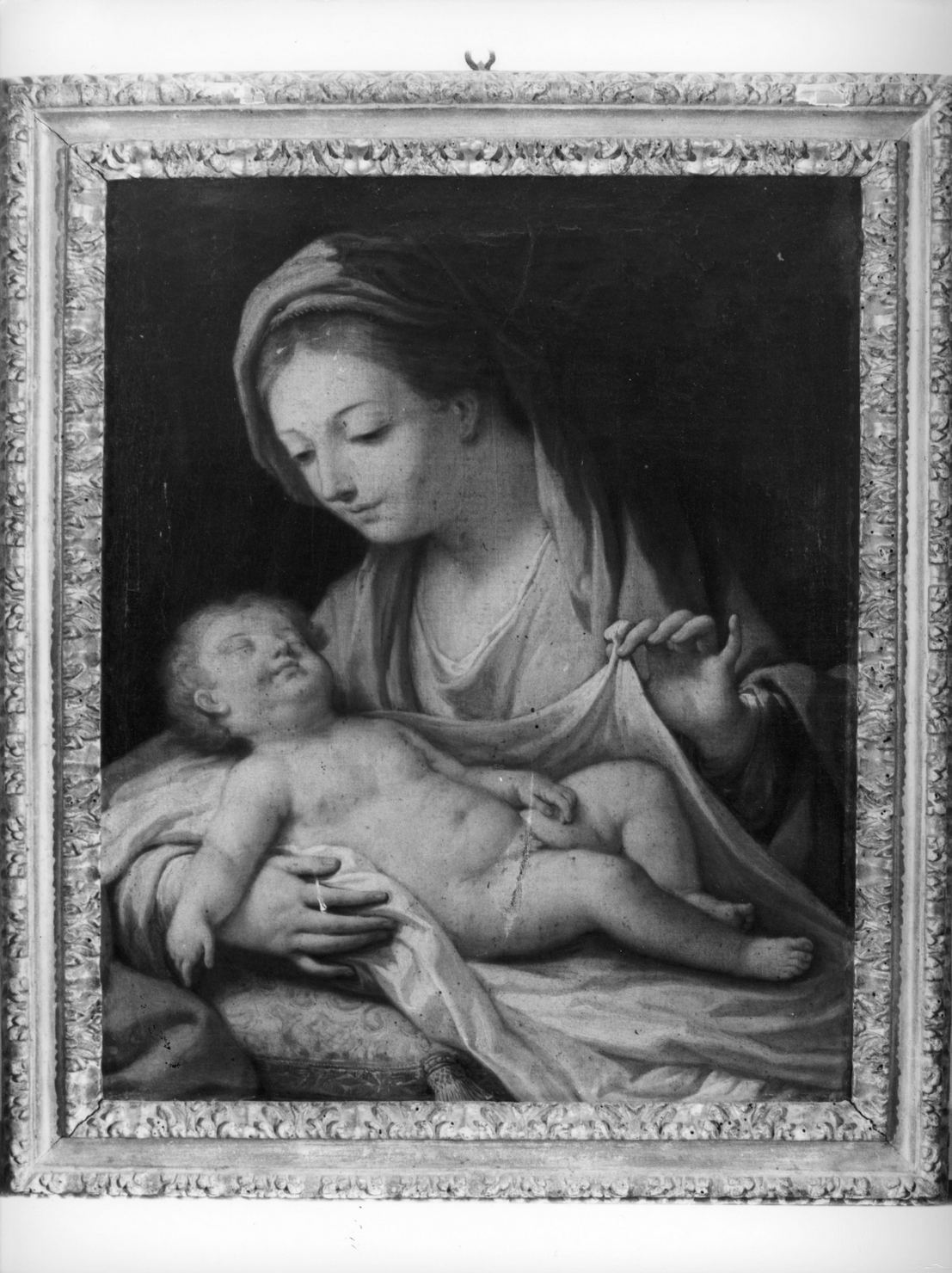 Madonna con Bambino (dipinto) - ambito senese (prima metà sec. XVII)