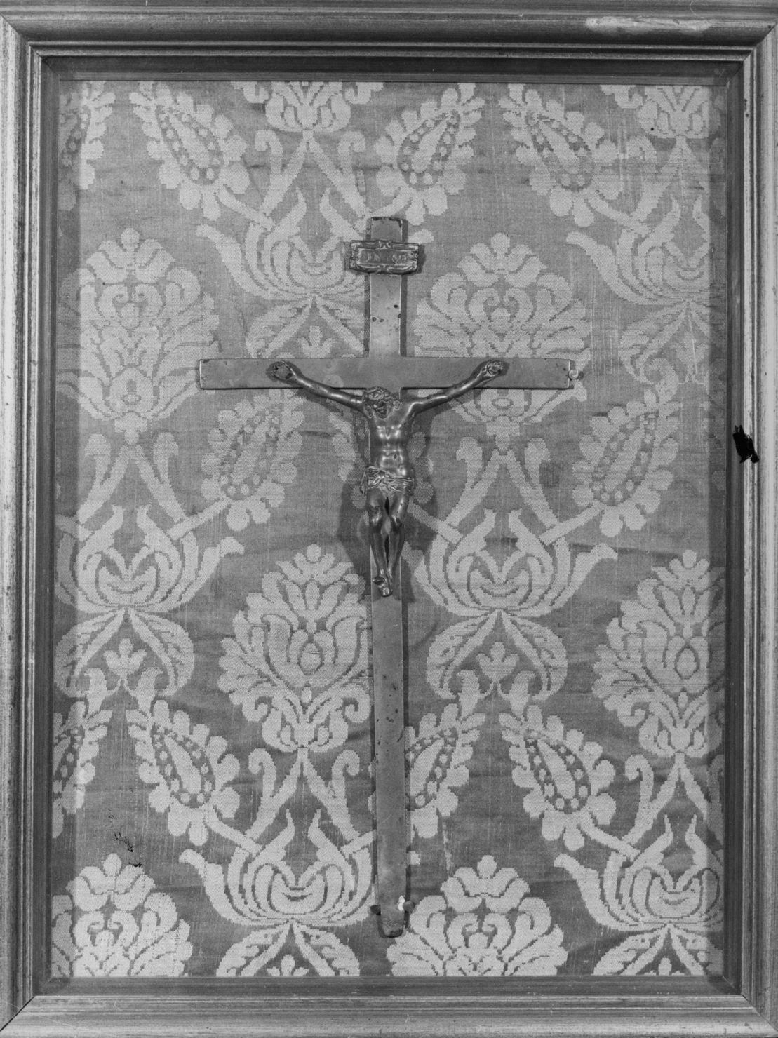 Cristo crocifisso (croce processionale) - bottega italiana (seconda metà sec. XVIII)