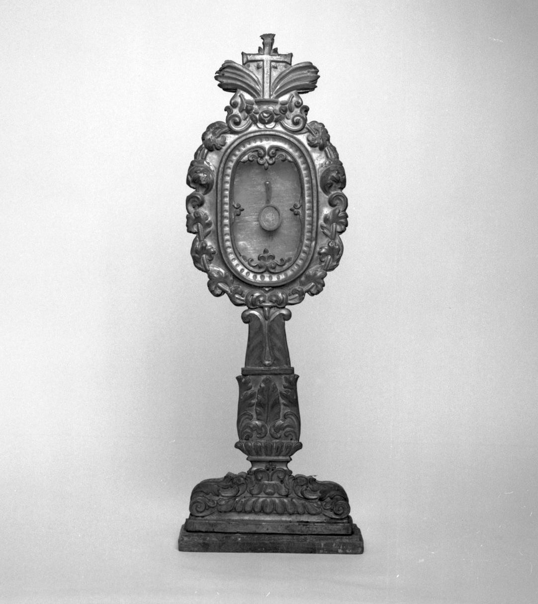 reliquiario - a ostensorio, serie - bottega toscana (sec. XVIII)