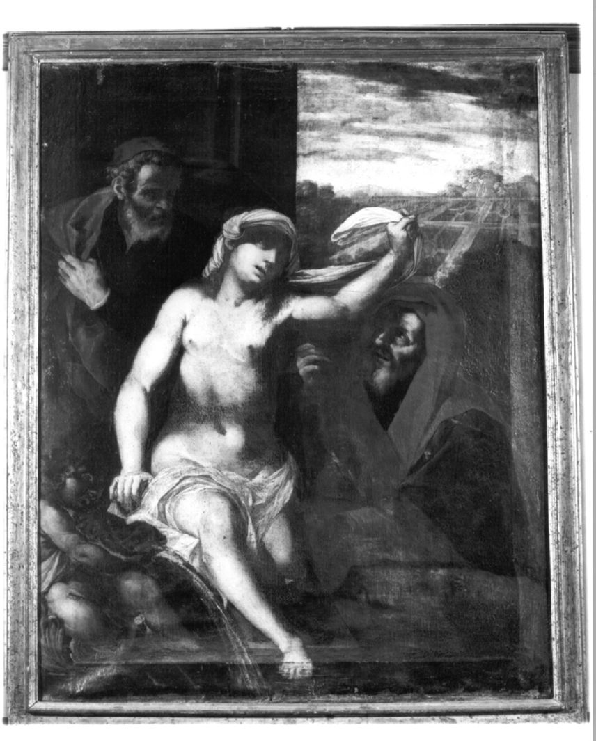 Susanna e i vecchi (dipinto) - ambito senese (primo quarto sec. XVII)