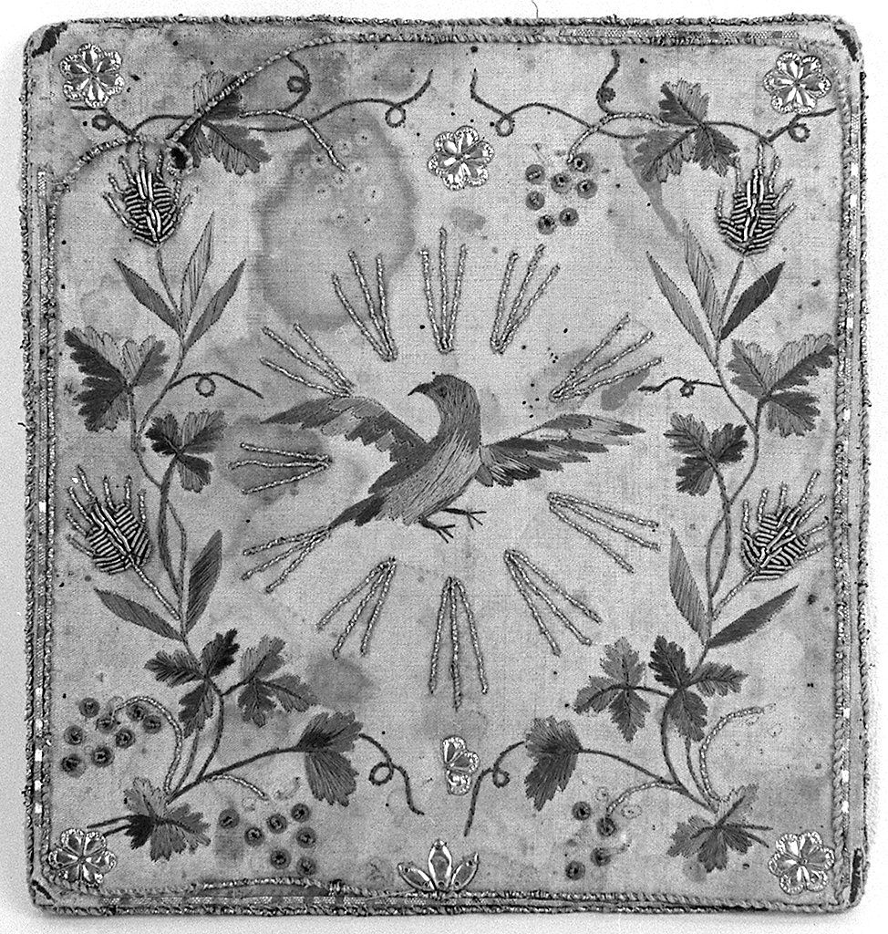 colomba dello Spirito Santo (palla di calice) - manifattura senese (seconda metà sec. XIX)