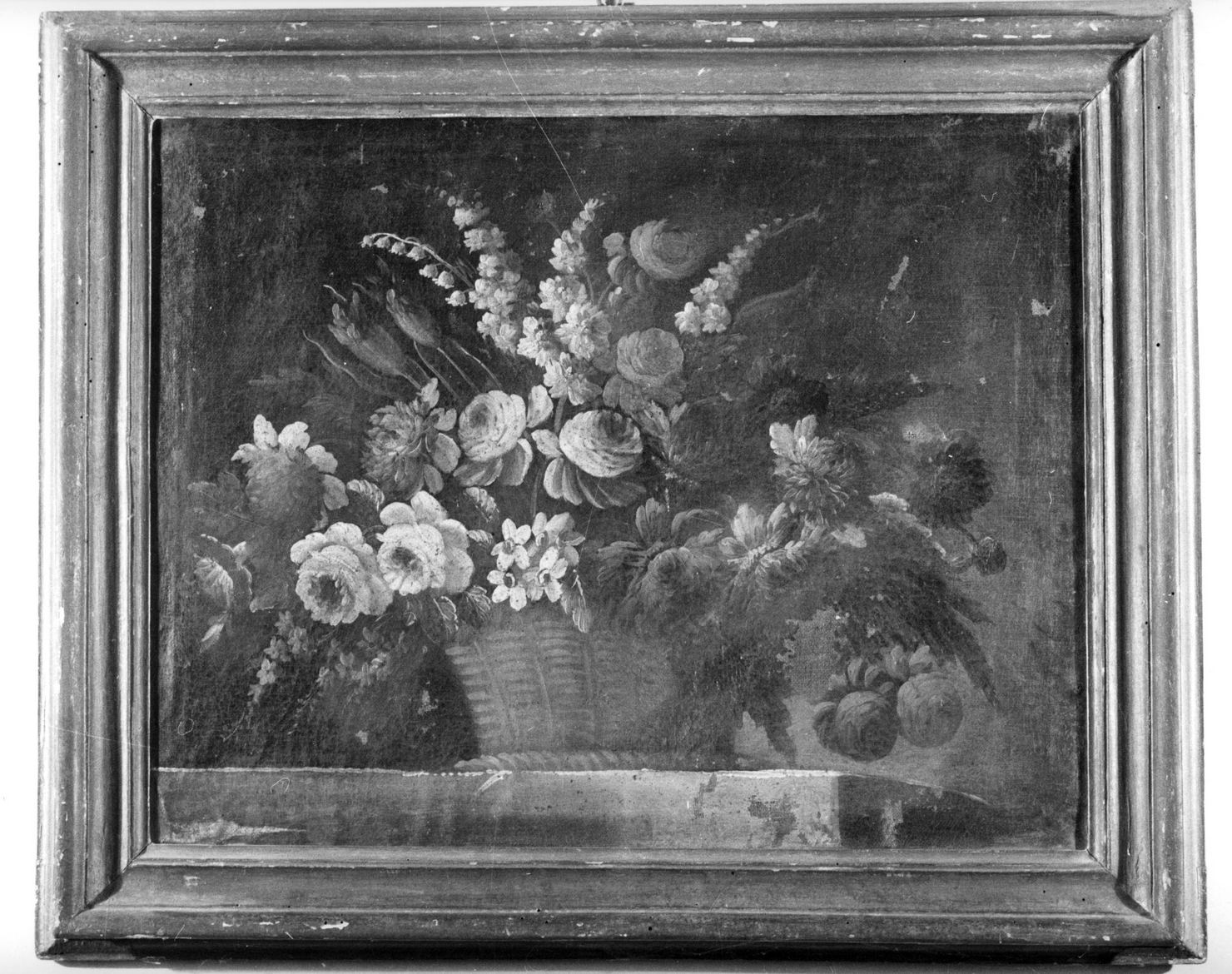 natura morta (dipinto, elemento d'insieme) - ambito napoletano (fine/inizio secc. XVII/ XVIII)