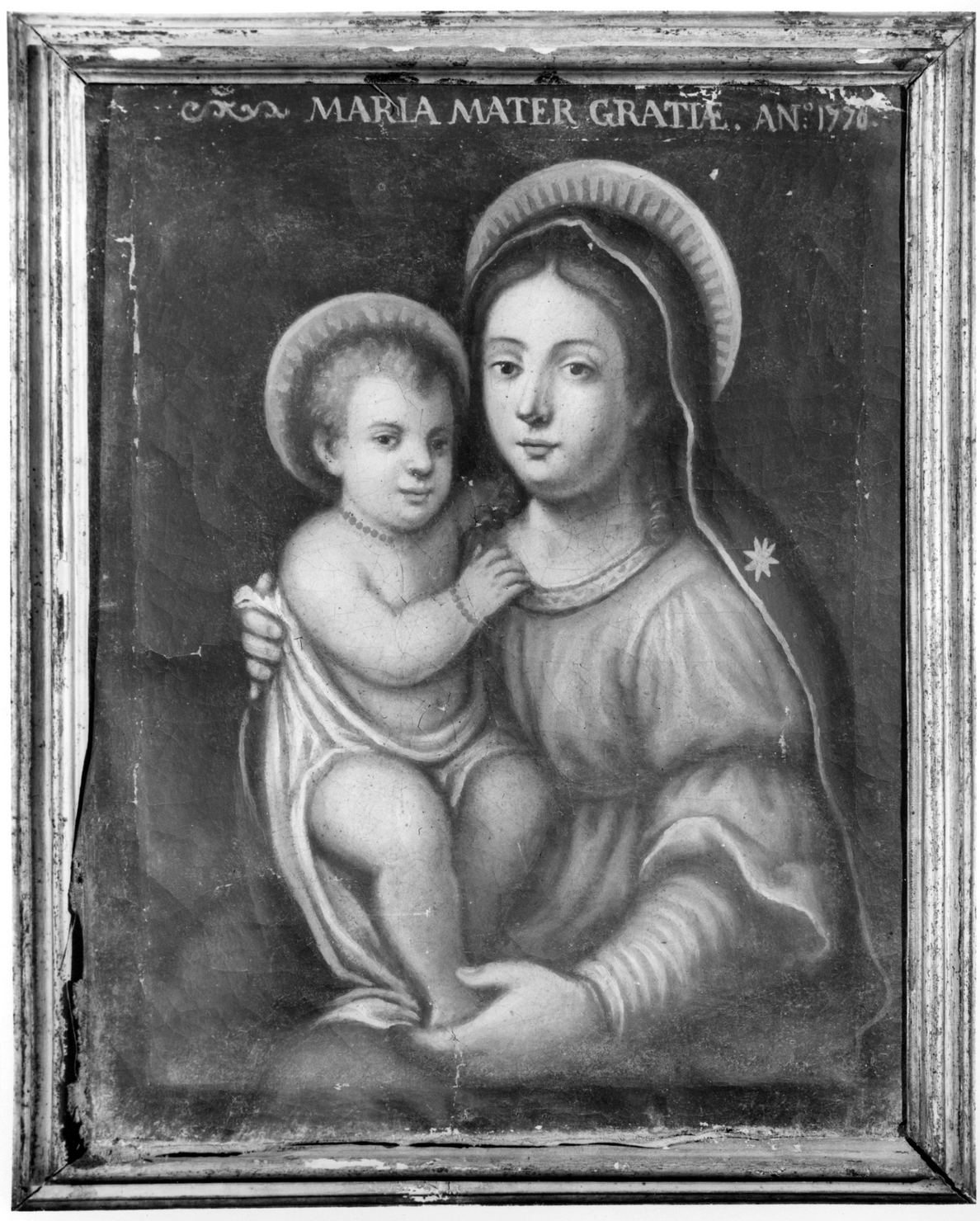 Madonna con Bambino (dipinto) - ambito toscano (sec. XVIII)