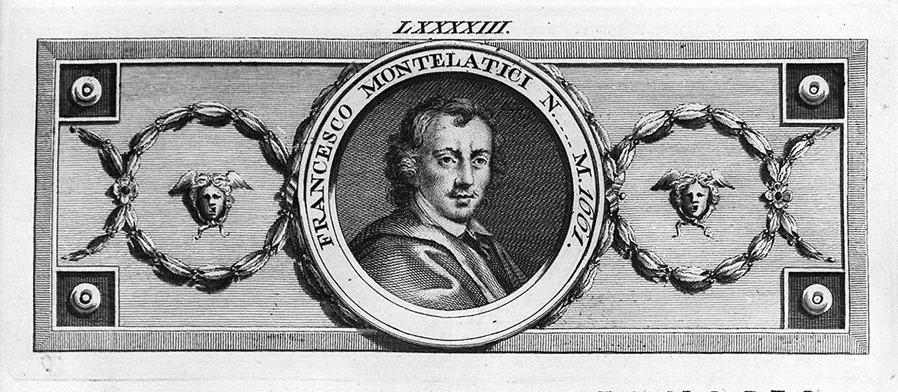 ritratto di Francesco Montelatici detto Cecco Bravo (stampa, elemento d'insieme) di Lasinio Carlo (sec. XVIII)