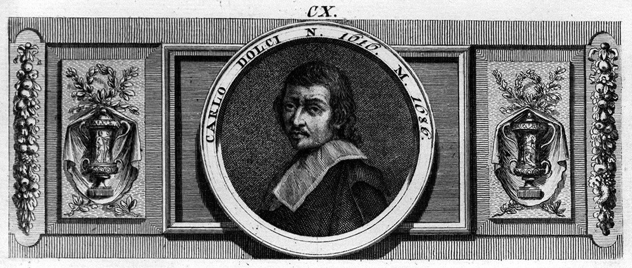 ritratto di Carlo Dolci (stampa, elemento d'insieme) di Lasinio Carlo (sec. XVIII)