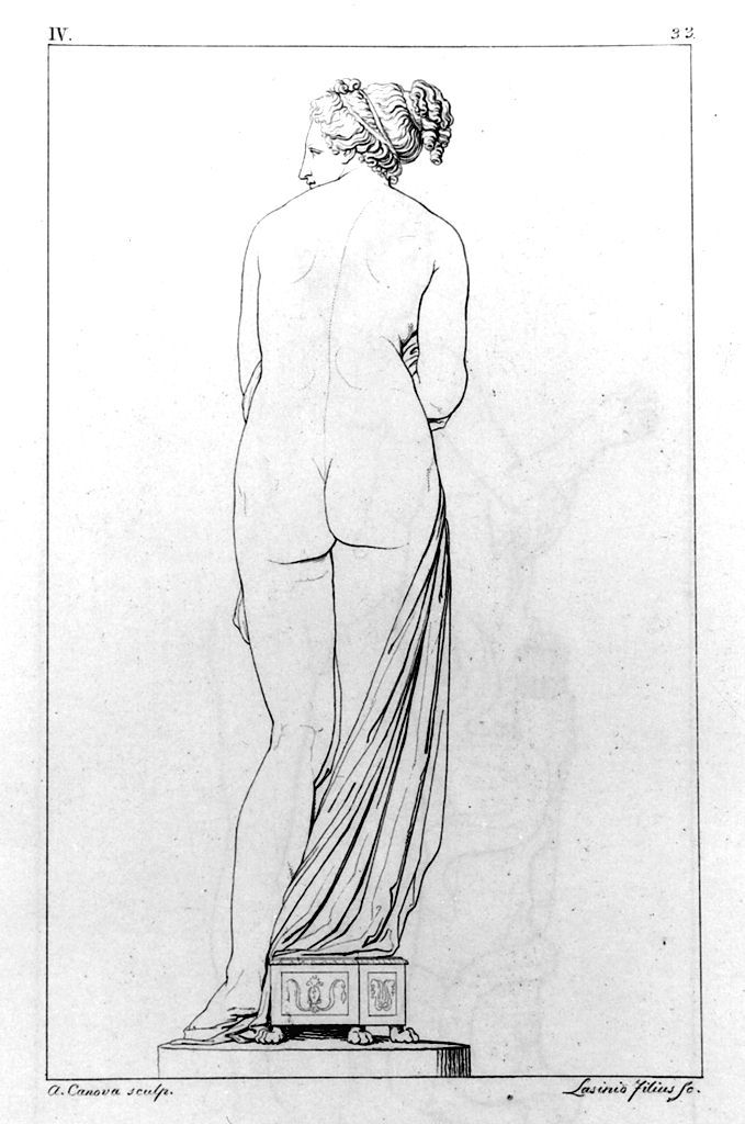 Venere Italica, Venere (stampa, elemento d'insieme) di Lasinio Giovanni Paolo, Gozzini Vincenzo (sec. XIX)