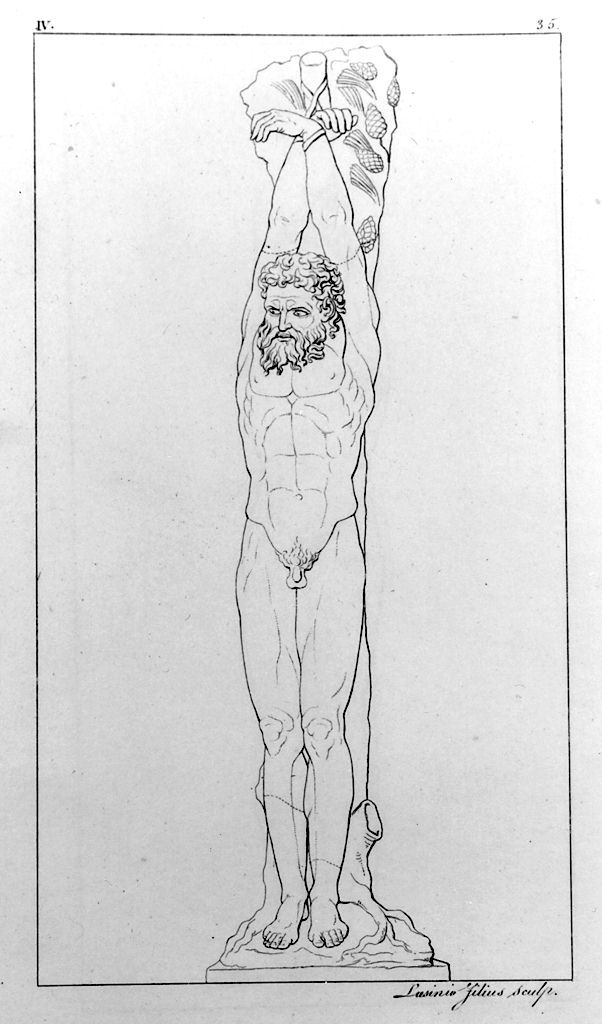 Marsia (stampa, elemento d'insieme) di Lasinio Giovanni Paolo, Gozzini Vincenzo (sec. XIX)