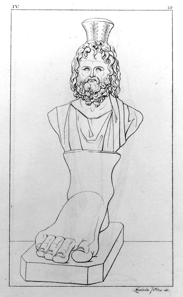 Serapide (stampa, elemento d'insieme) di Lasinio Giovanni Paolo, Gozzini Vincenzo (sec. XIX)