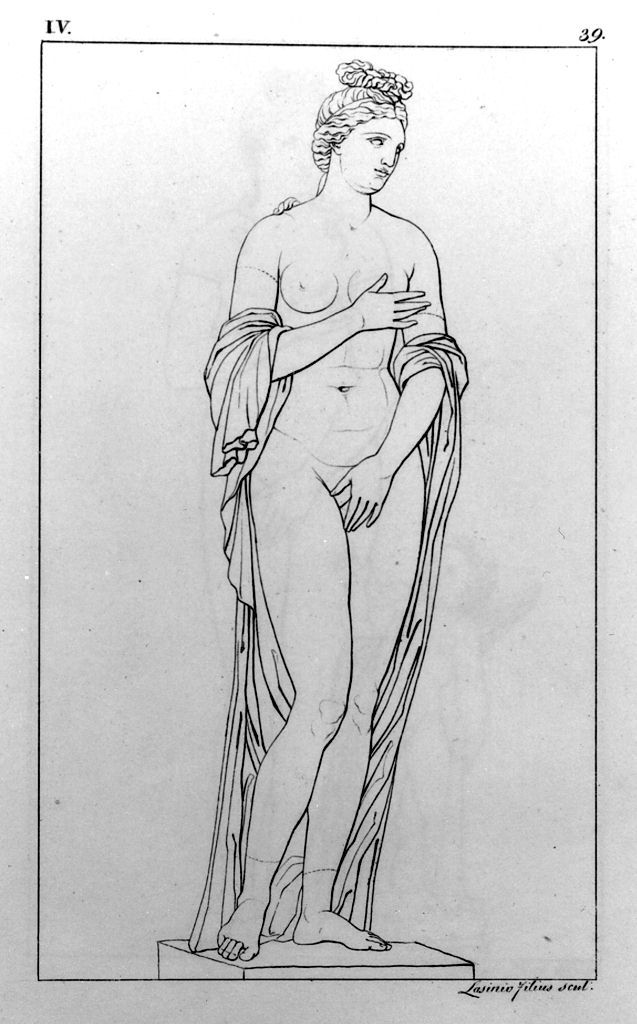 Venere (stampa, elemento d'insieme) di Lasinio Giovanni Paolo, Gozzini Vincenzo (sec. XIX)