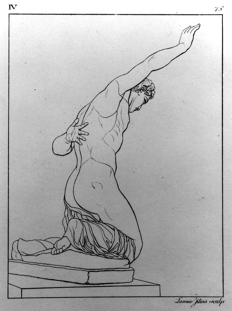 Narciso (stampa, elemento d'insieme) di Lasinio Giovanni Paolo, Gozzini Vincenzo (sec. XIX)