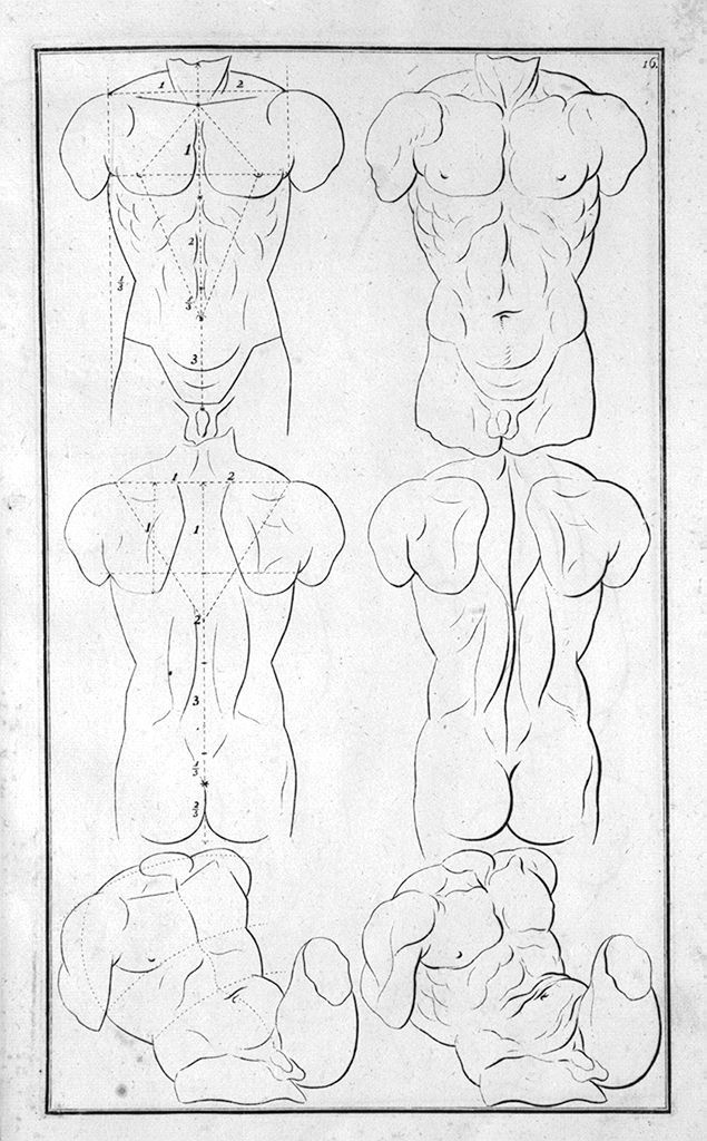busti maschili (stampa, elemento d'insieme) di Preissler Johann Daniel (sec. XVIII)