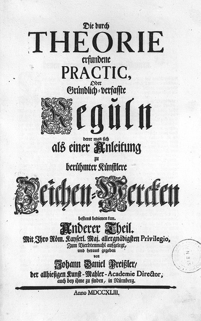 motivi decorativi vegetali (stampa, elemento d'insieme) di Preissler Johann Daniel (sec. XVIII, sec. XVIII)