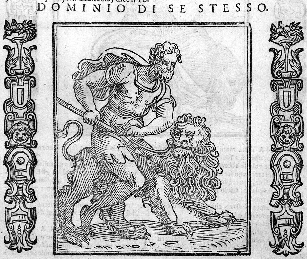 Dominio di se stesso (stampa, elemento d'insieme) - ambito veneto (sec. XVII, sec. XVII, sec. XVII)