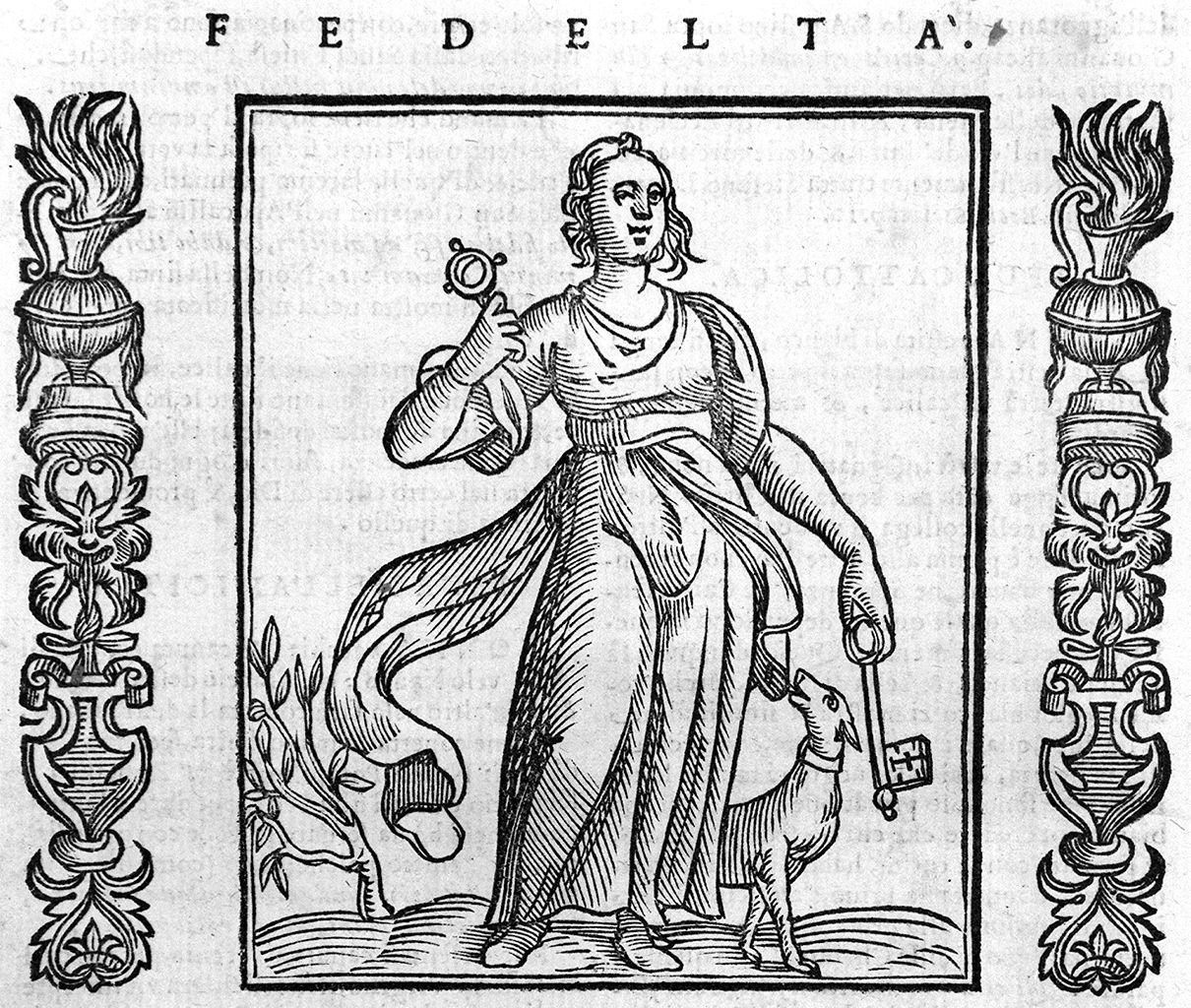 Fedeltà (stampa, elemento d'insieme) - ambito veneto (sec. XVII, sec. XVII, sec. XVII)