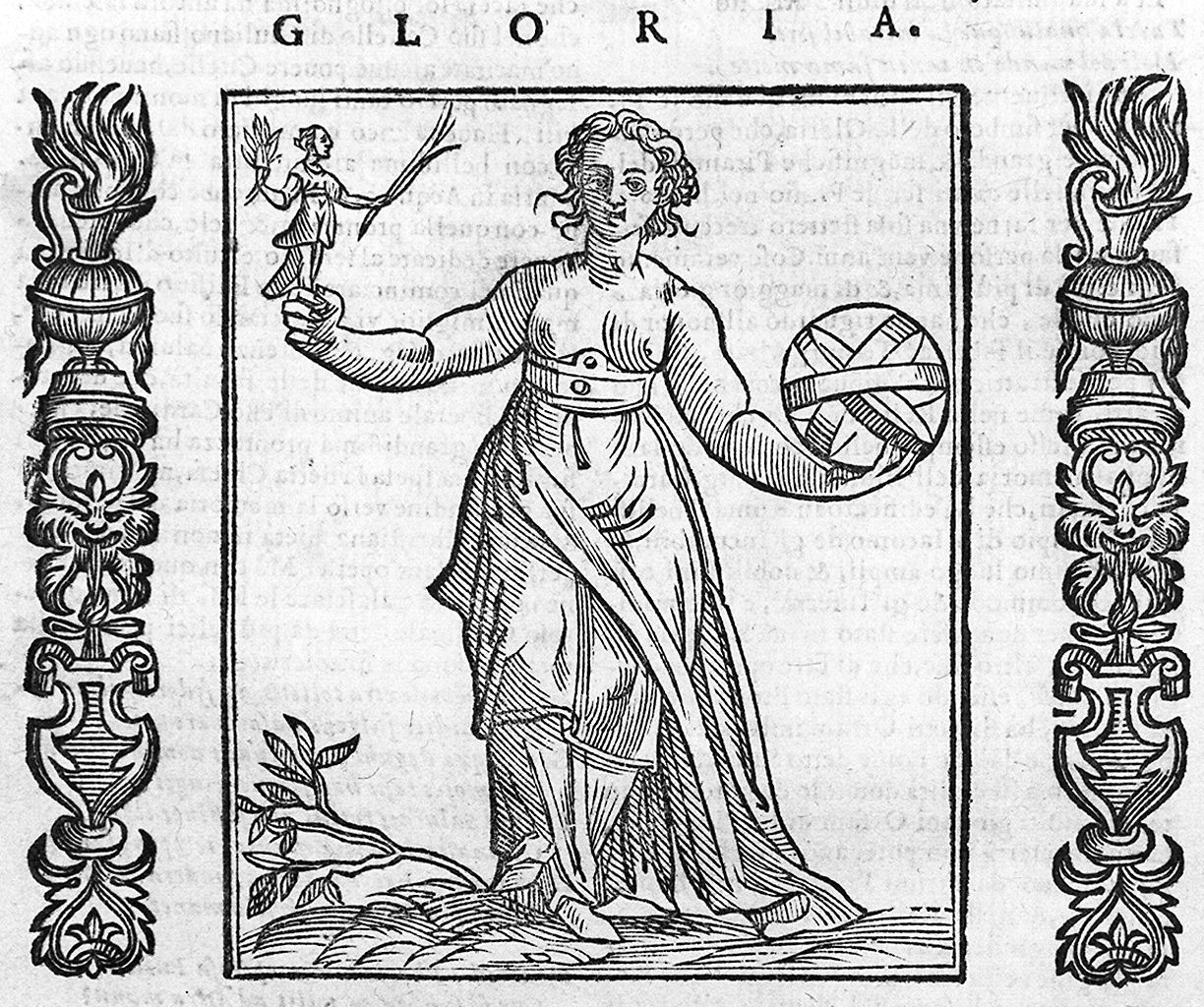 Gloria (stampa, elemento d'insieme) - ambito veneto (sec. XVII, sec. XVII, sec. XVII)