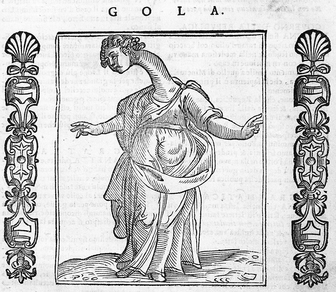 Gola (stampa, elemento d'insieme) - ambito veneto (sec. XVII, sec. XVII, sec. XVII)