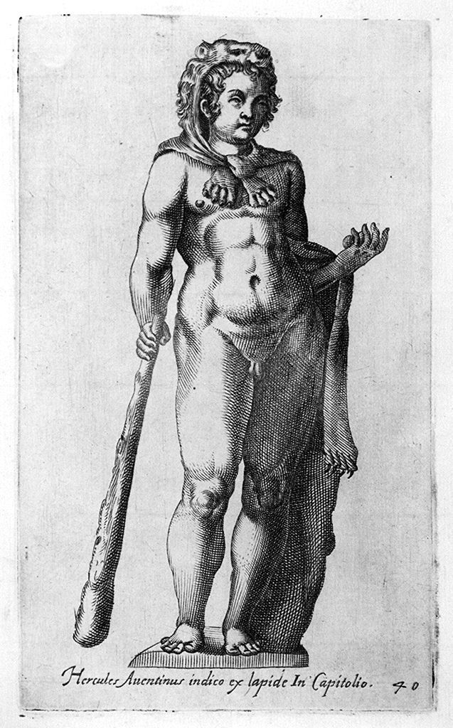Ercole Aventino (stampa, elemento d'insieme) di Cavalleriis Giovanni Battista de' (sec. XVI)