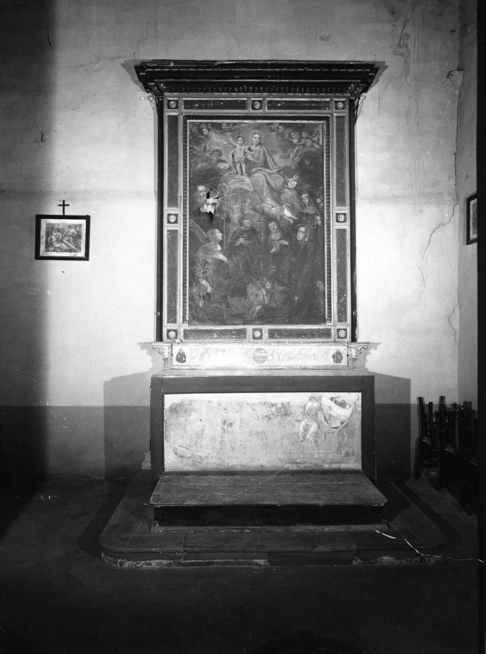 altare - bottega toscana (seconda metà sec. XIV, sec. XVI)