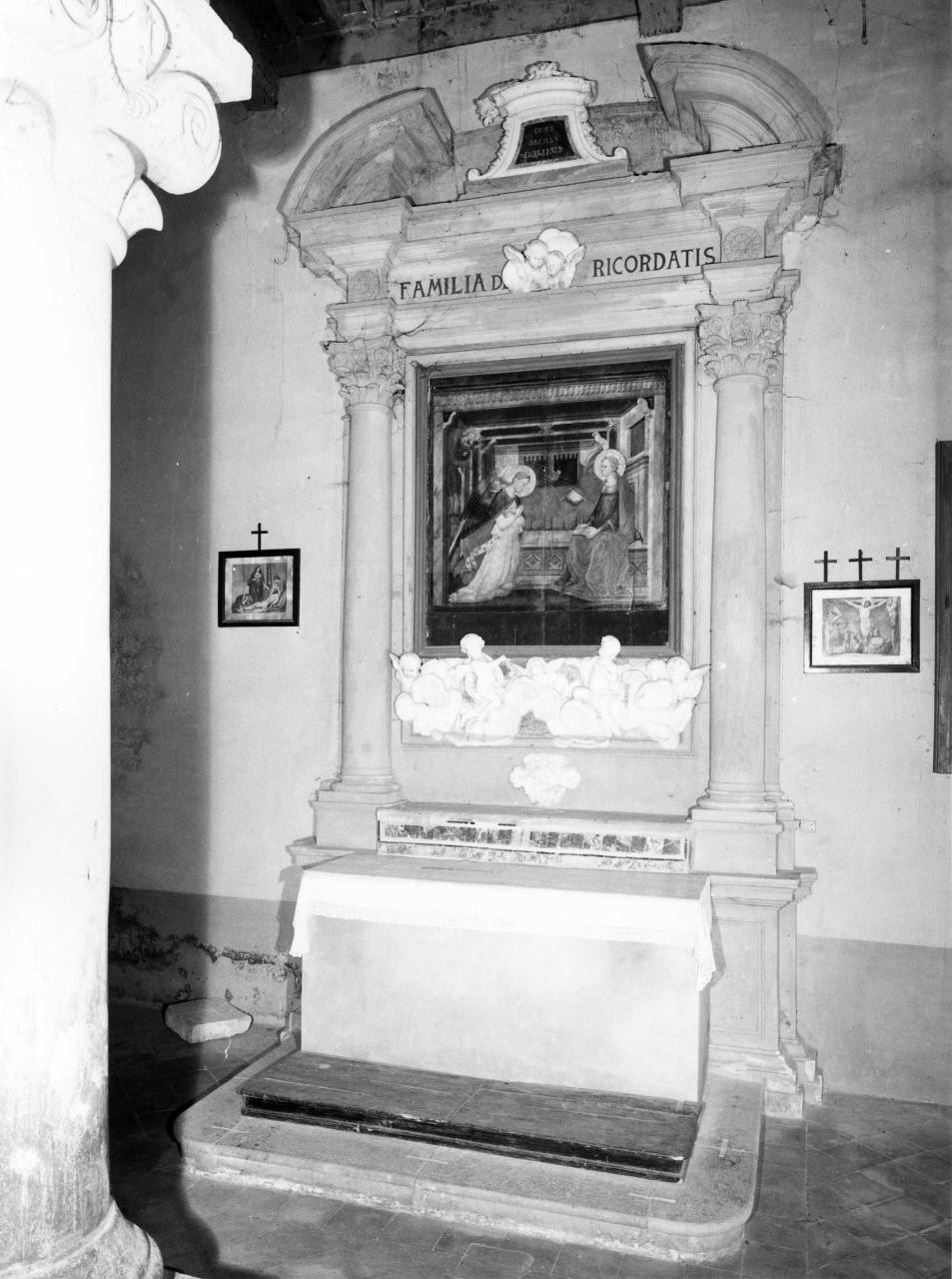 altare - bottega toscana (sec. XVII, sec. XIX)