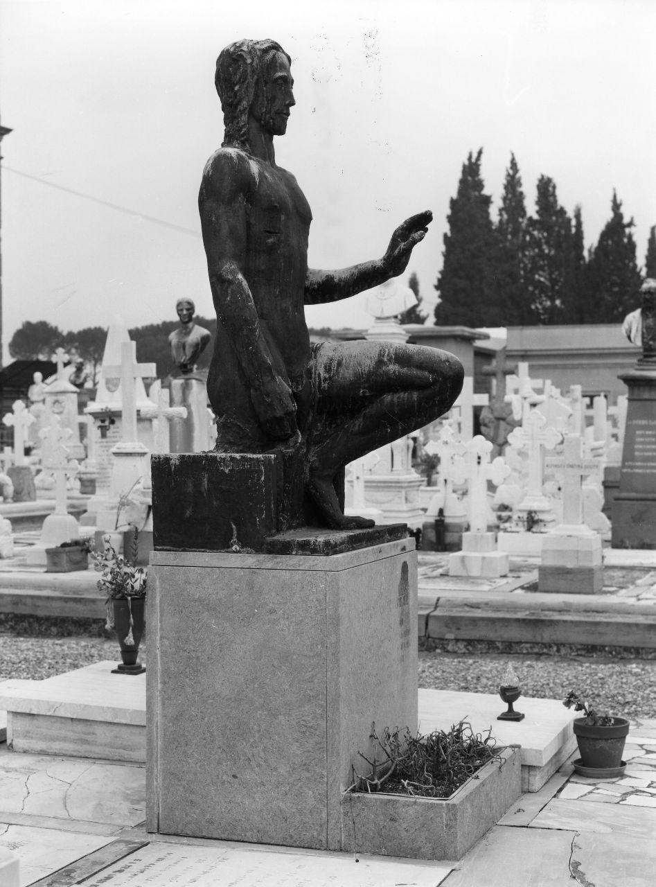 resurrezione di Cristo (monumento funebre) di Andreotti Libero (sec. XX)