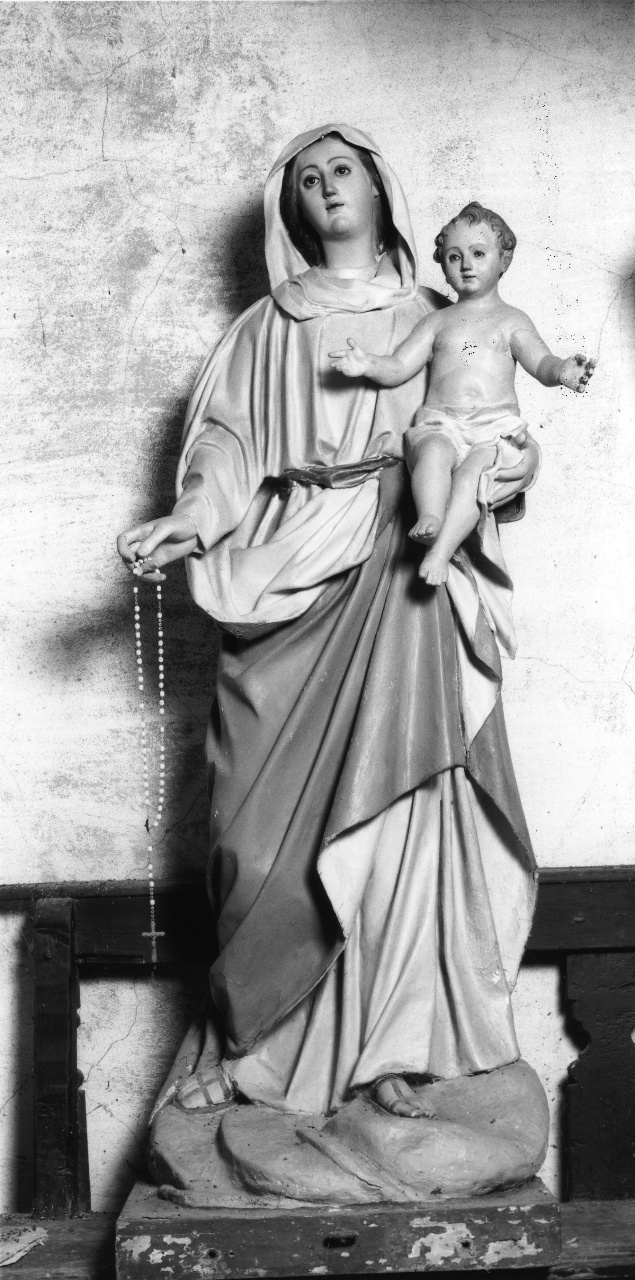 Madonna con Bambino (statua) - produzione italiana (sec. XIX)