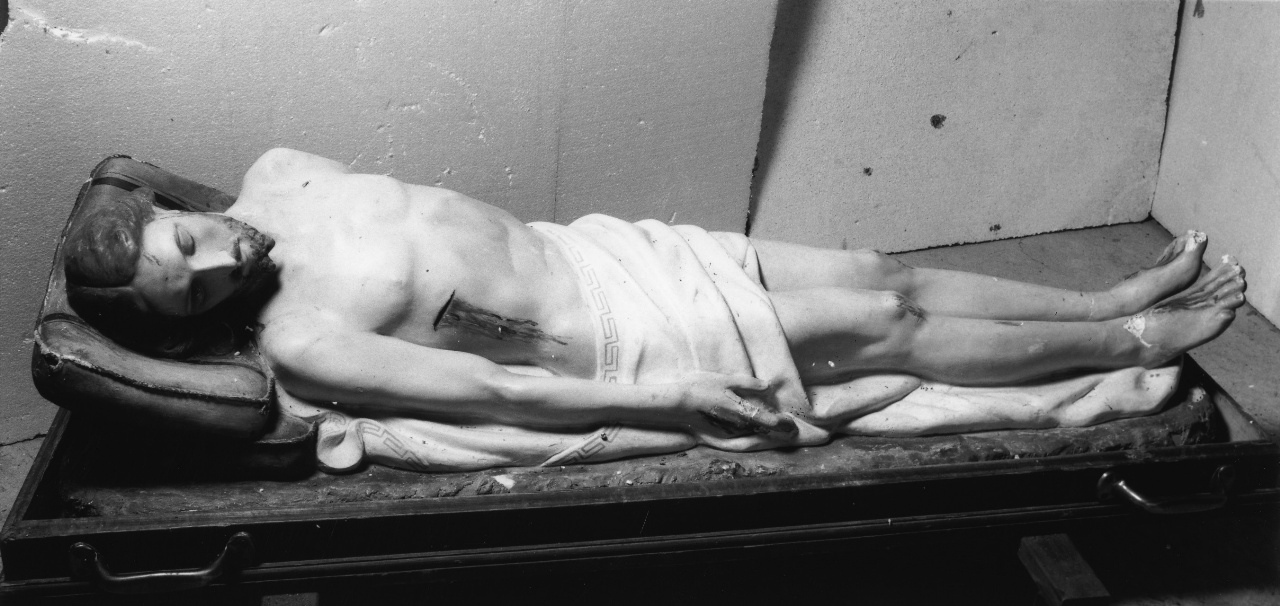 Cristo morto (statua) - produzione italiana (primo quarto sec. XIX)