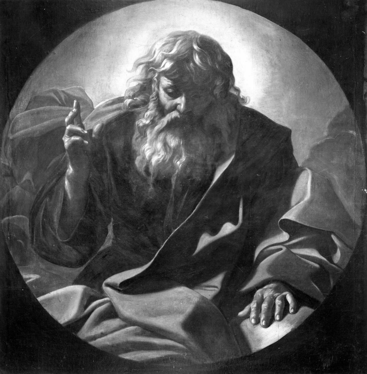 Dio Padre (dipinto) di Lanfranco Giovanni (sec. XVII)