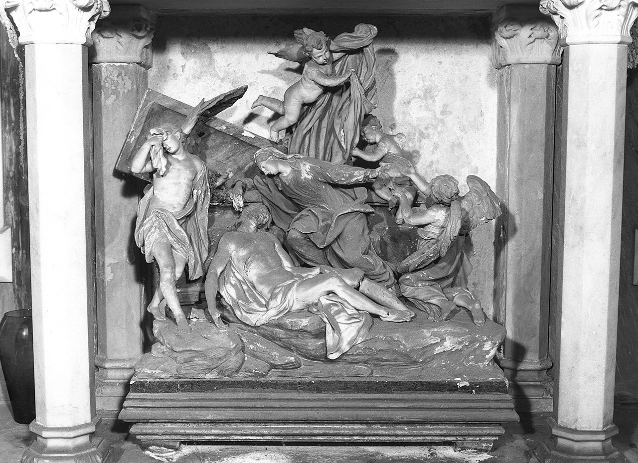 compianto sul Cristo morto (statua) - manifattura fiorentina (fine sec. XIX)