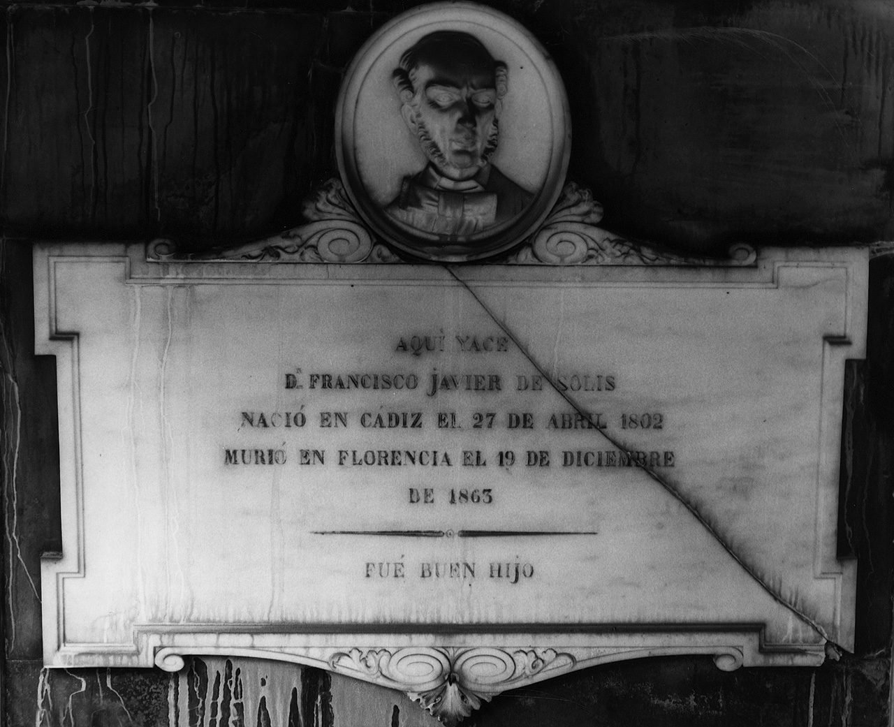 monumento funebre - manifattura fiorentina (sec. XIX)