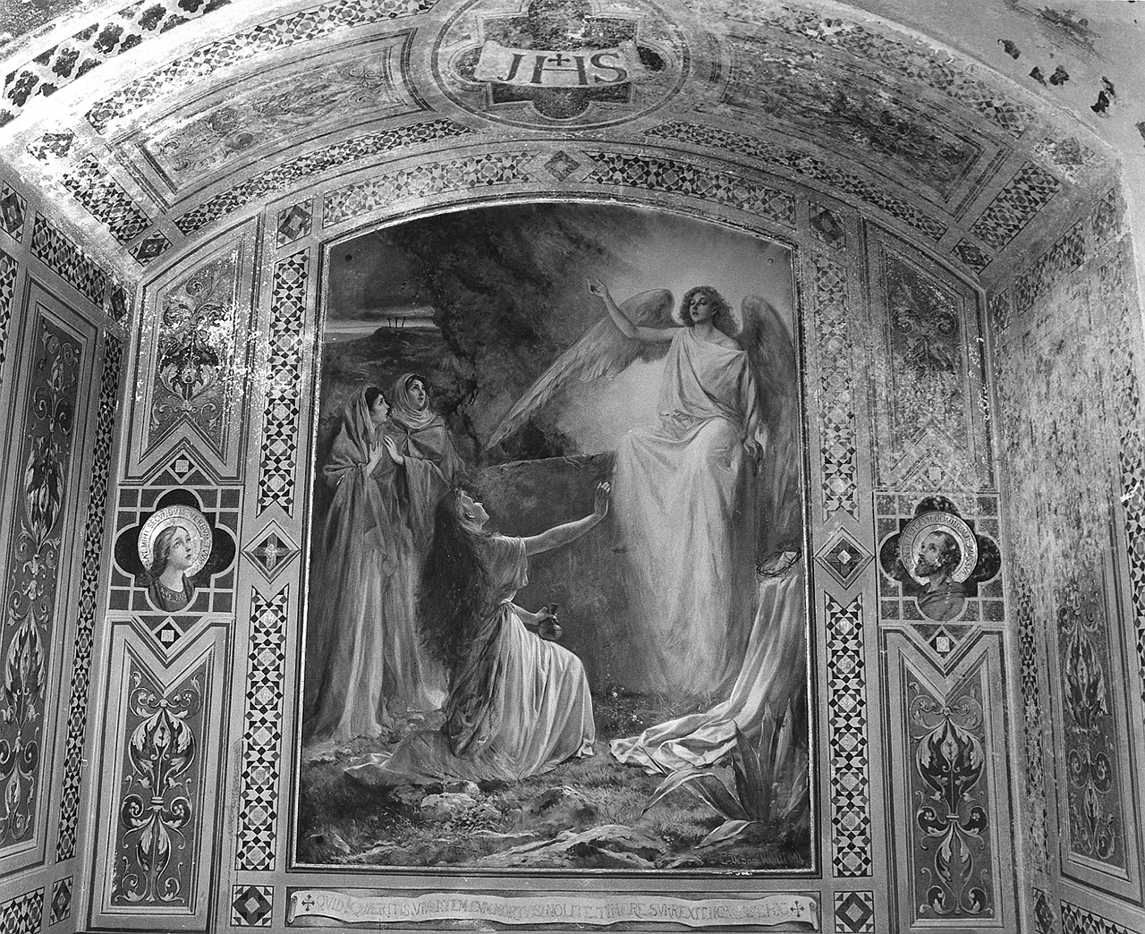 pie donne al sepolcro (dipinto) di De Bacci Venuti Gualtiero (sec. XIX)