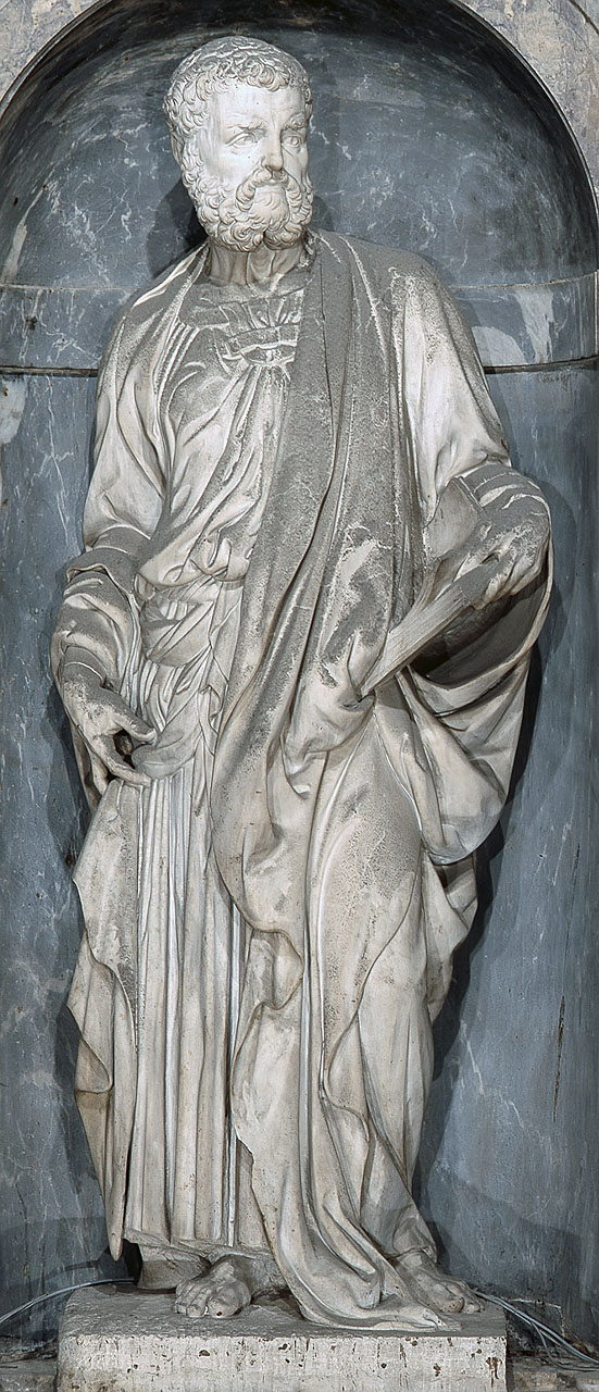San Pietro Apostolo (scultura) di Bandinelli Bartolomeo detto Baccio Bandinelli (sec. XVI)