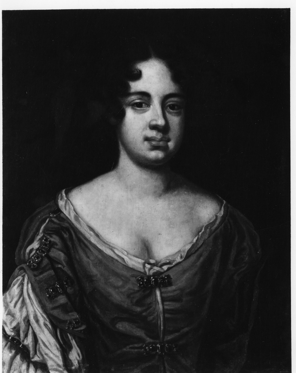 ritratto di Anna Stuart regina d'Inghilterra (dipinto) - ambito italiano (ultimo quarto sec. XVII)