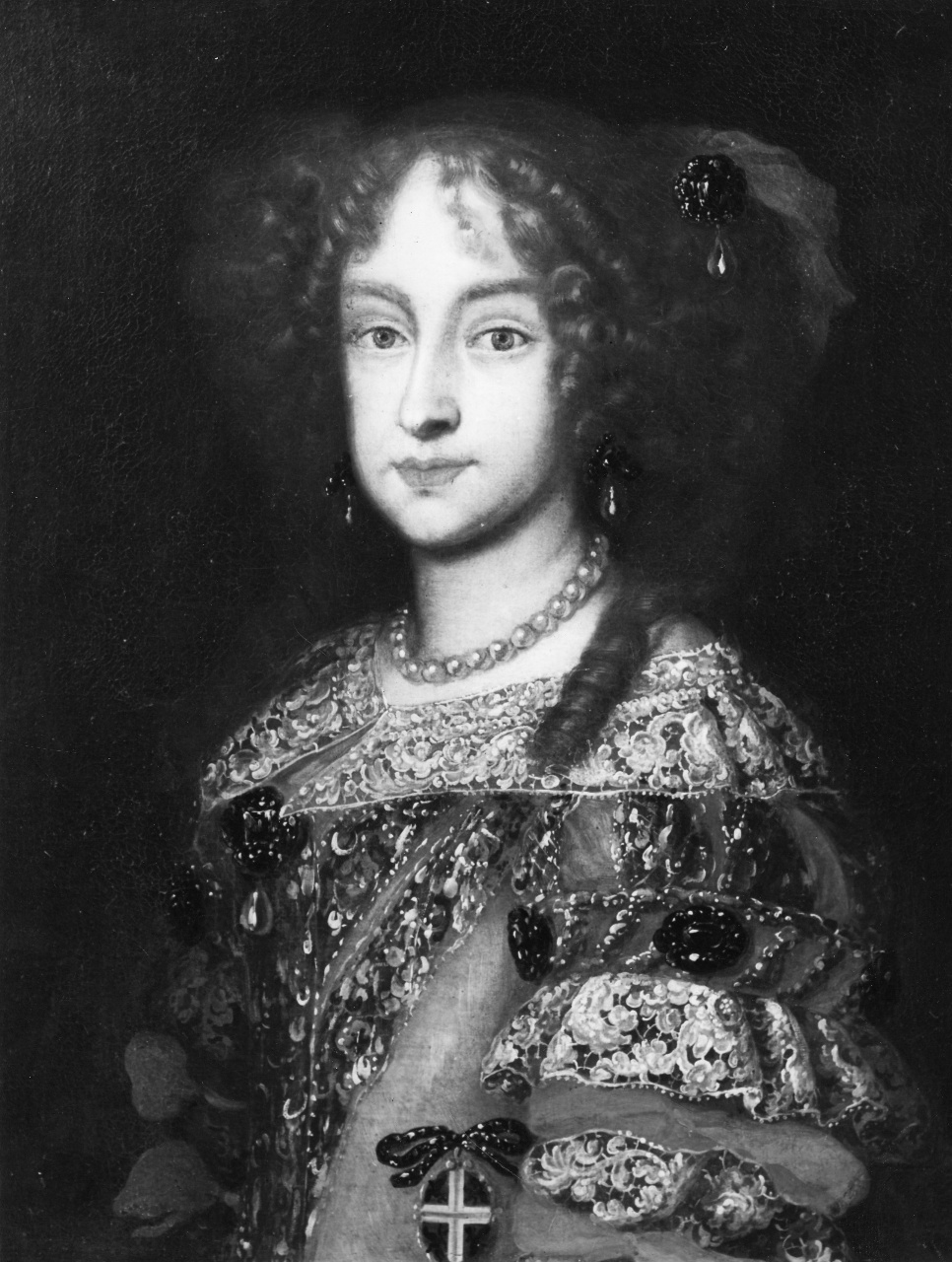 ritratto di Maria Anna Arciduchessa d'Austria (dipinto) - ambito italiano (ultimo quarto sec. XVII)