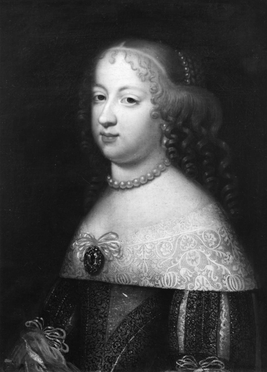 ritratto di Maria Teresa d'Austria (dipinto) - ambito italiano (seconda metà sec. XVII)