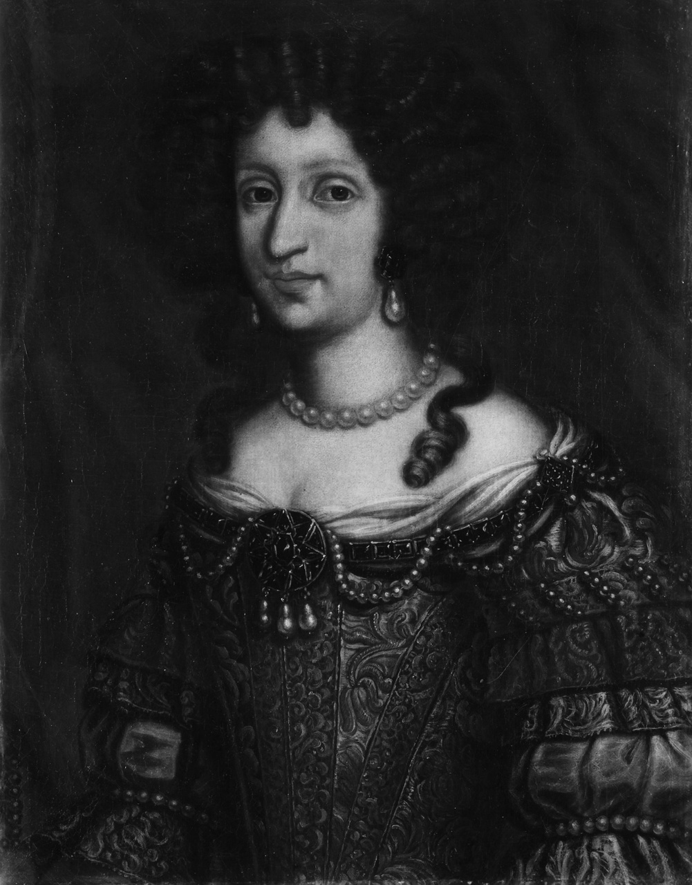 ritratto dell'Imperatrice Eleonora Maddalena Teresa (dipinto) - ambito Europa centrale (seconda metà sec. XVII)