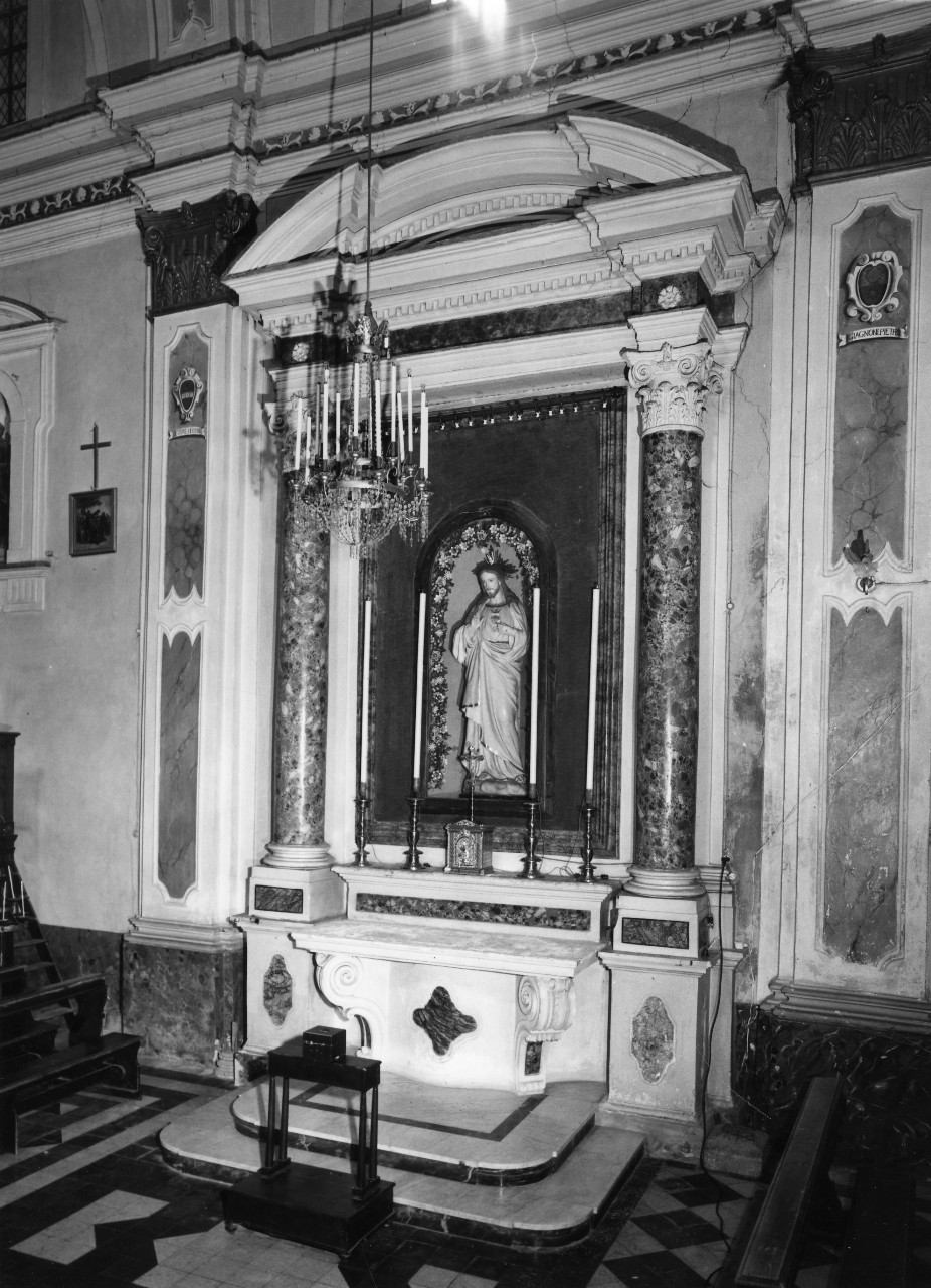 altare - a edicola, serie - bottega toscana (secc. XVIII/ XIX)
