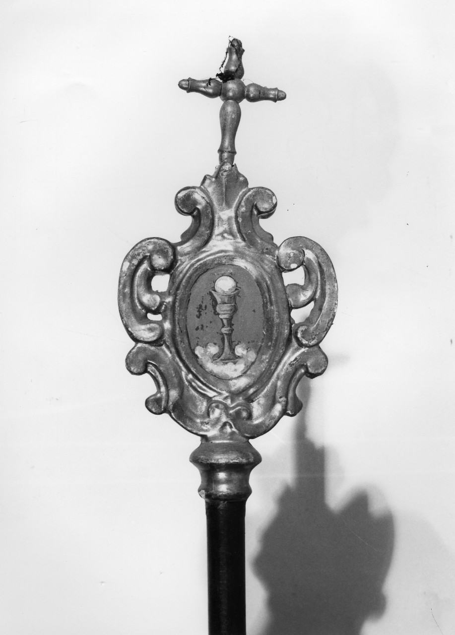 pomo di mazza processionale, serie - bottega toscana (fine sec. XVIII)
