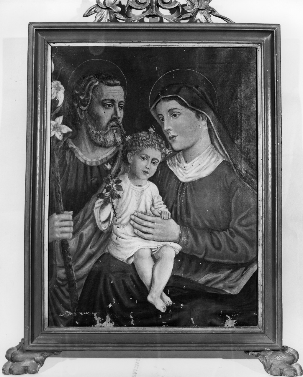 Sacra Famiglia (dipinto) - ambito toscano (seconda metà sec. XIX)
