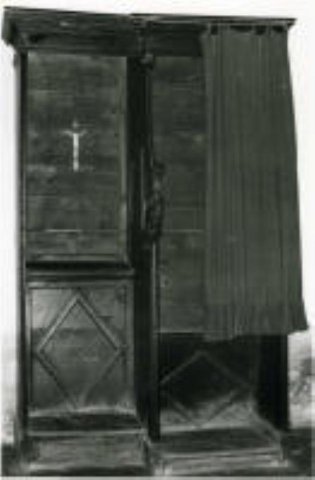 confessionale - bottega fiorentina (sec. XVIII)