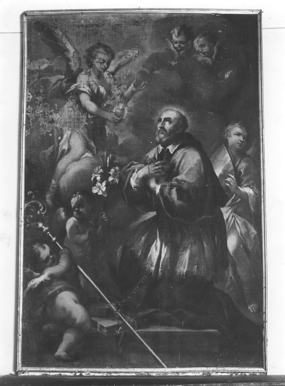 estasi di San Filippo Neri (dipinto) di Dandini Pietro (maniera) (primo quarto sec. XVIII, sec. XIX)