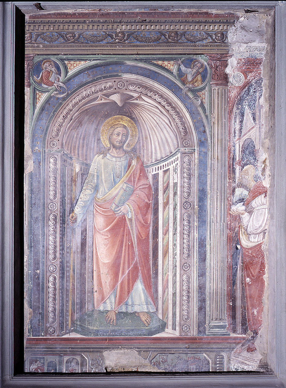 San Giacomo il Maggiore, Isaia, Giacobbe (dipinto, frammento) di Maestro di Signa (sec. XV)