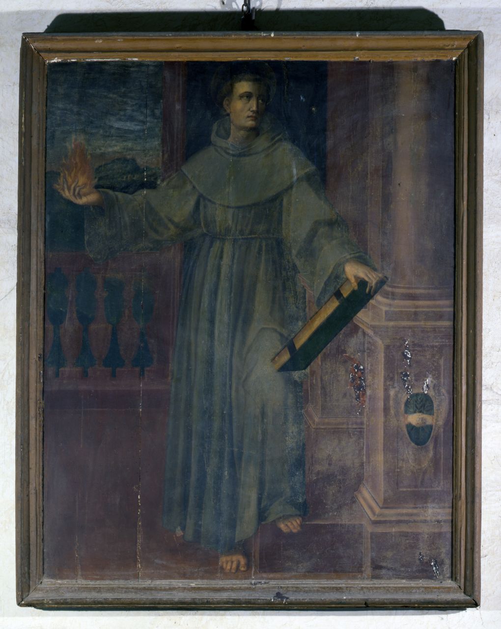 Sant'Antonio da Padova (dipinto) di Barbatelli Bernardino detto Poccetti (prima metà sec. XVII)