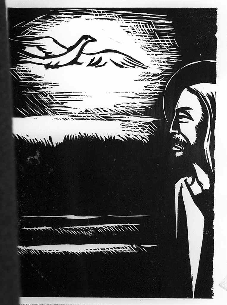 Cristo (stampa) di Parigi Pietro (sec. XX)