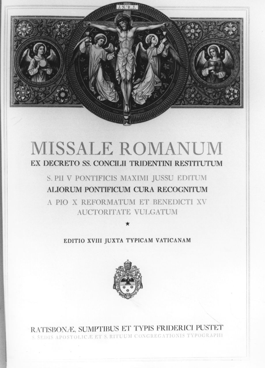 crocifissione di Cristo (stampa) di Monogrammista F.M.S (ultimo quarto sec. XIX)