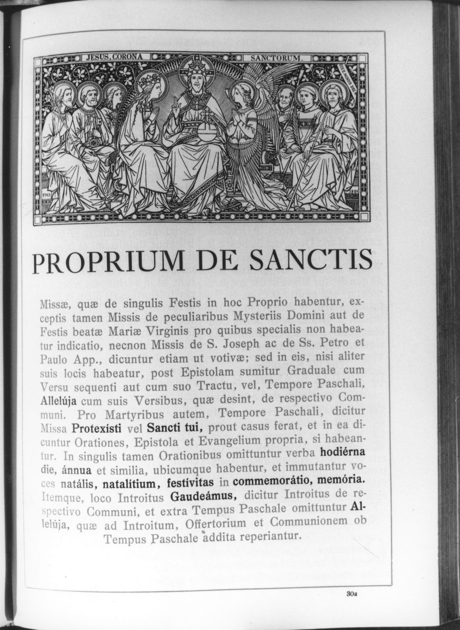 Dio Padre benedicente e santi (stampa) di Monogrammista F.M.S (ultimo quarto sec. XIX)