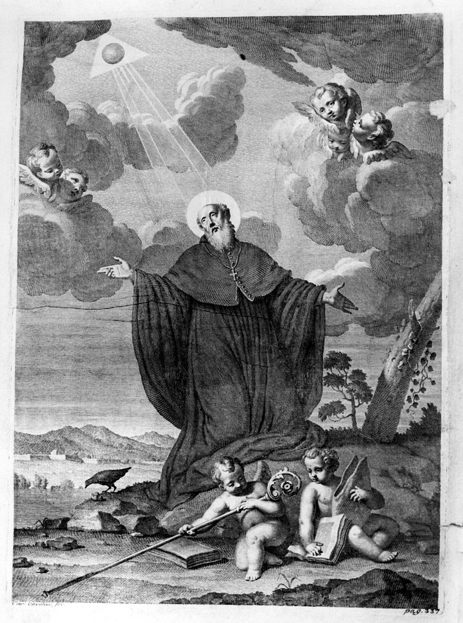 Santo (stampa) di Orsolini Carlo (sec. XVIII)