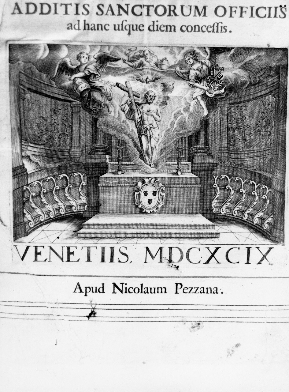 Trinità (stampa) - ambito italiano (fine sec. XVII)
