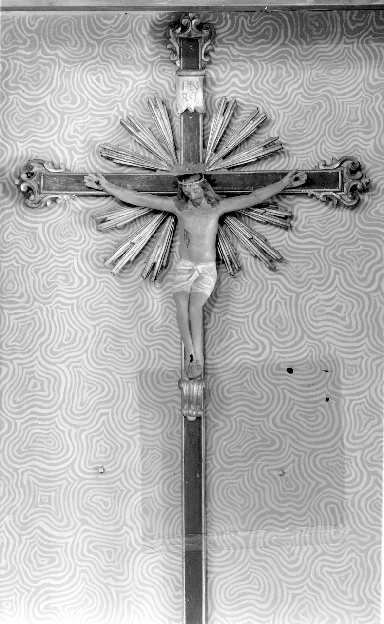 Cristo crocifisso (croce processionale) - produzione toscana (seconda metà sec. XVIII)