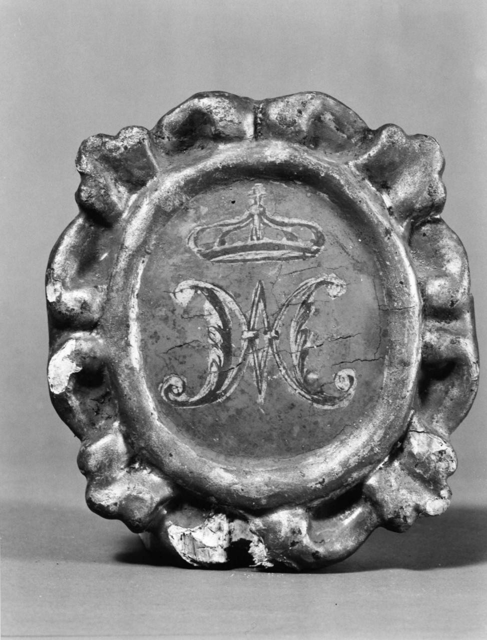 emblema di confraternita - manifattura toscana (sec. XIX)