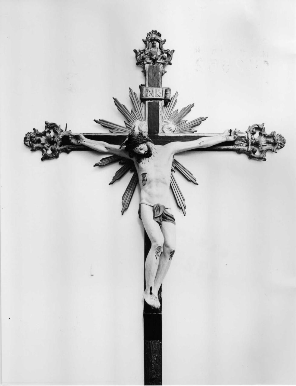 Abacuc comunica con Dio (croce processionale) - ambito toscano (sec. XVIII)